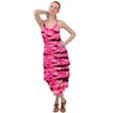 Rose  Waves Abstract Series No1 Layered Bottom Dress View1