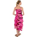 Rose  Waves Abstract Series No1 Layered Bottom Dress View2