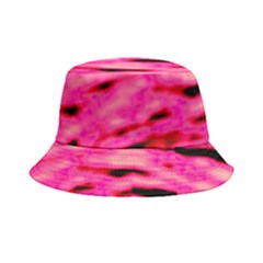 Rose  Waves Abstract Series No1 Bucket Hat