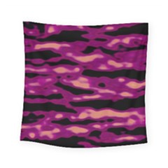 Velvet  Waves Abstract Series No1 Square Tapestry (small)