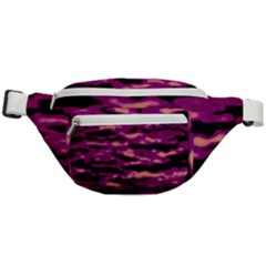 Velvet  Waves Abstract Series No1 Fanny Pack by DimitriosArt