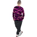 Velvet  Waves Abstract Series No1 Men s Long Sleeve Raglan Tee View2