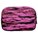 Pink  Waves Abstract Series No1 Make Up Pouch (Small) View2