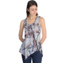 Botanical Scene Textured Beauty Print Sleeveless Tunic View1