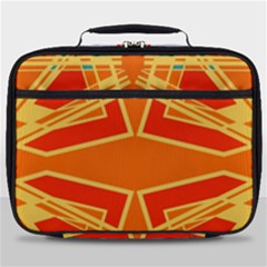 Abstract Pattern Geometric Backgrounds   Full Print Lunch Bag by Eskimos