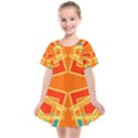 Abstract pattern geometric backgrounds   Kids  Smock Dress View1