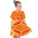 Abstract pattern geometric backgrounds   Kids  Sailor Dress View1