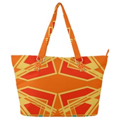 Abstract Pattern Geometric Backgrounds   Full Print Shoulder Bag by Eskimos