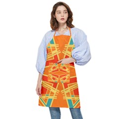 Abstract Pattern Geometric Backgrounds   Pocket Apron by Eskimos