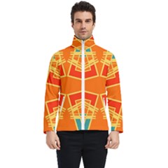 Abstract Pattern Geometric Backgrounds   Men s Bomber Jacket