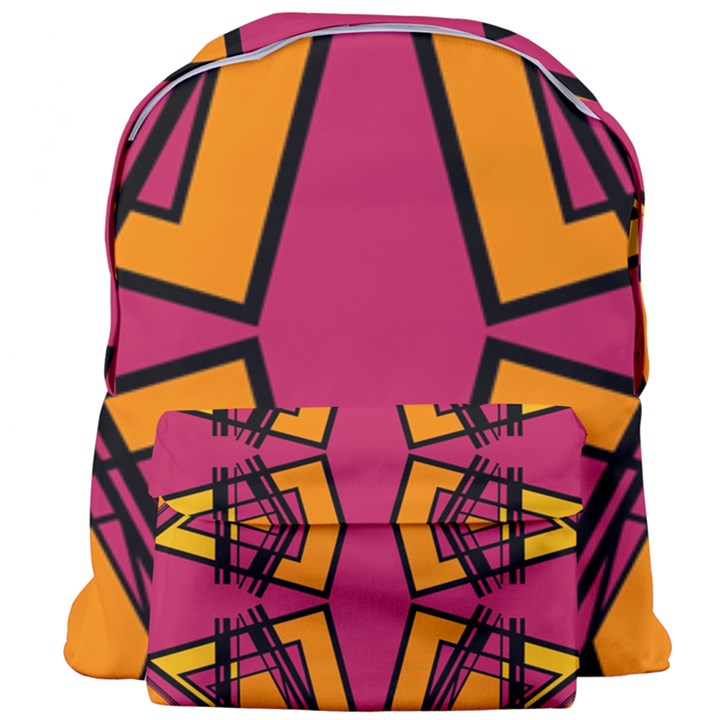 Abstract geometric design    Giant Full Print Backpack