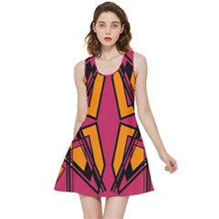 Abstract Geometric Design    Inside Out Reversible Sleeveless Dress