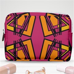 Abstract Geometric Design    Make Up Pouch (medium) by Eskimos