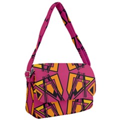 Abstract Geometric Design    Courier Bag by Eskimos