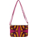 Abstract geometric design    Double Gusset Crossbody Bag View2