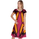 Abstract geometric design    Classic Short Sleeve Dress View1