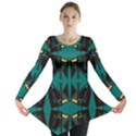 Abstract geometric design    Long Sleeve Tunic  View1