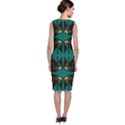 Abstract geometric design    Classic Sleeveless Midi Dress View2