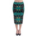 Abstract geometric design    Midi Pencil Skirt View1