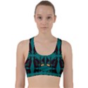 Abstract geometric design    Back Weave Sports Bra View1