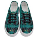 Abstract geometric design    Women s Classic Low Top Sneakers View1