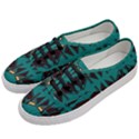 Abstract geometric design    Women s Classic Low Top Sneakers View2