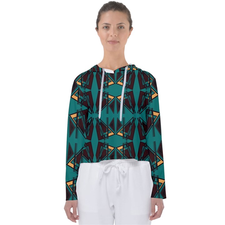 Abstract geometric design    Women s Slouchy Sweat