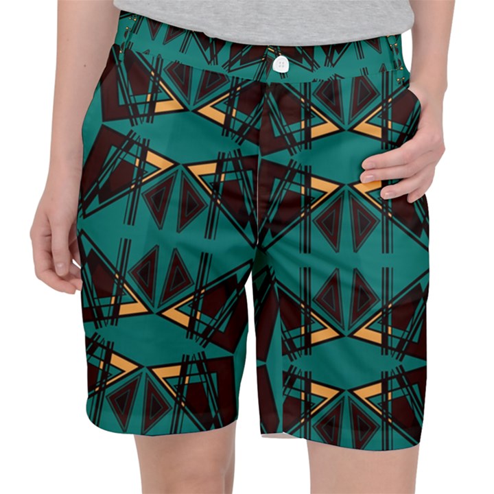 Abstract geometric design    Pocket Shorts