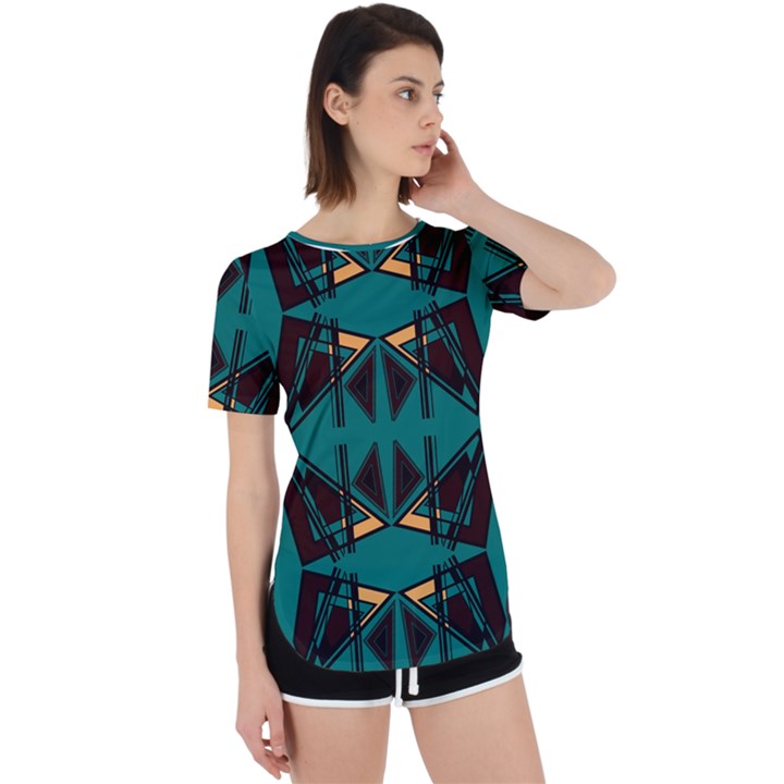 Abstract geometric design    Perpetual Short Sleeve T-Shirt