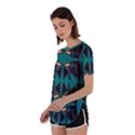 Abstract geometric design    Perpetual Short Sleeve T-Shirt View2