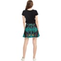 Abstract geometric design    Waistband Skirt View2