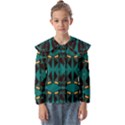 Abstract geometric design    Kids  Peter Pan Collar Blouse View1