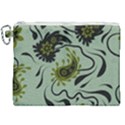 Floral pattern paisley style Paisley print.  Canvas Cosmetic Bag (XXL) View1