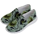 Floral pattern paisley style Paisley print.  Women s Lightweight Slip Ons View2