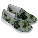 Floral pattern paisley style Paisley print.  Women s Lightweight Slip Ons View3