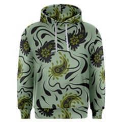 Floral Pattern Paisley Style Paisley Print   Men s Overhead Hoodie by Eskimos