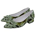 Floral pattern paisley style Paisley print.  Women s Bow Heels View2