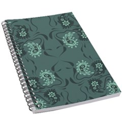 Floral Pattern Paisley Style Paisley Print   5 5  X 8 5  Notebook by Eskimos