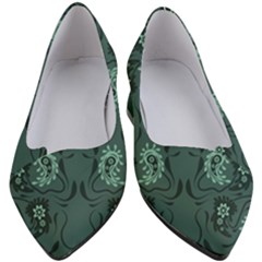 Floral Pattern Paisley Style Paisley Print   Women s Block Heels  by Eskimos