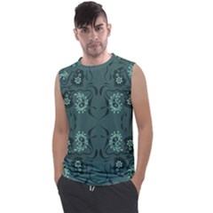 Floral Pattern Paisley Style Paisley Print   Men s Regular Tank Top by Eskimos