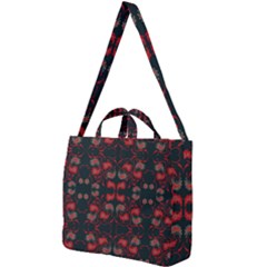 Floral Pattern Paisley Style Paisley Print   Square Shoulder Tote Bag by Eskimos