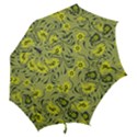 Floral pattern paisley style Paisley print.  Hook Handle Umbrellas (Medium) View2