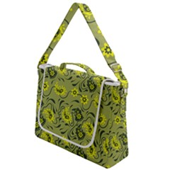 Floral Pattern Paisley Style Paisley Print   Box Up Messenger Bag by Eskimos