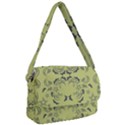 Floral folk damask pattern Fantasy flowers  Courier Bag View1