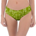 Floral folk damask pattern  Reversible Classic Bikini Bottoms View1