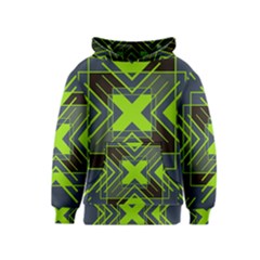 Abstract Geometric Design    Kids  Pullover Hoodie by Eskimos