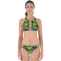 Abstract Geometric Design    Perfectly Cut Out Bikini Set by Eskimos