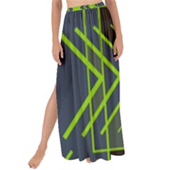 Abstract Geometric Design    Maxi Chiffon Tie-up Sarong by Eskimos