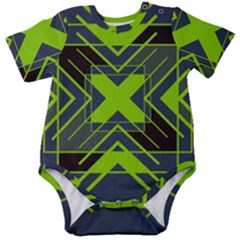 Abstract Geometric Design    Baby Short Sleeve Onesie Bodysuit by Eskimos