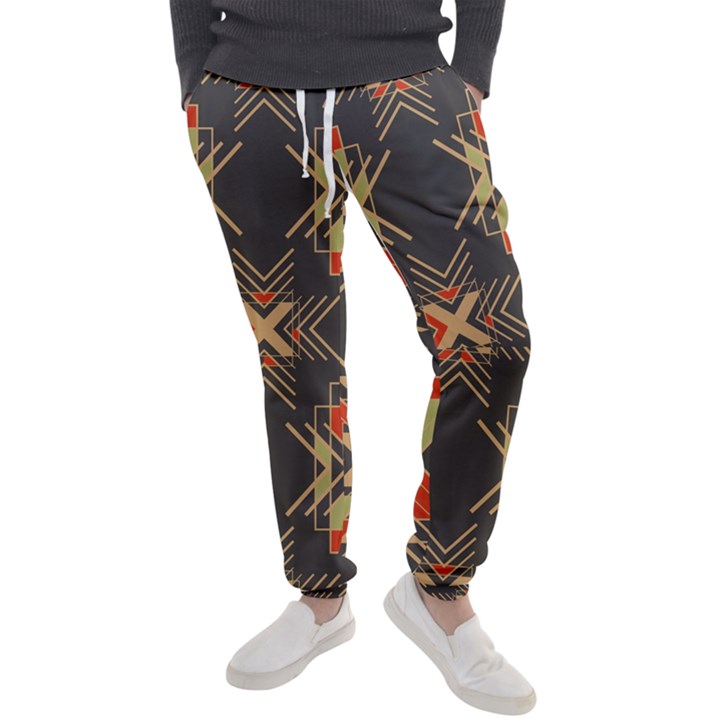 Abstract geometric design    Men s Jogger Sweatpants